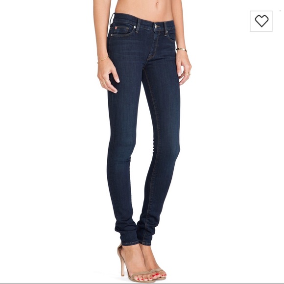 Hudson Jeans Denim - Hudson Jeans Shine Midrise Skinny